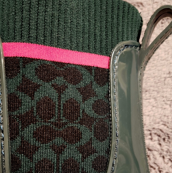 New Coach Women's Rain Bootie Size 7 US. Never worn. - Picture 5 of 7